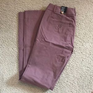 Mauve pants from the limited